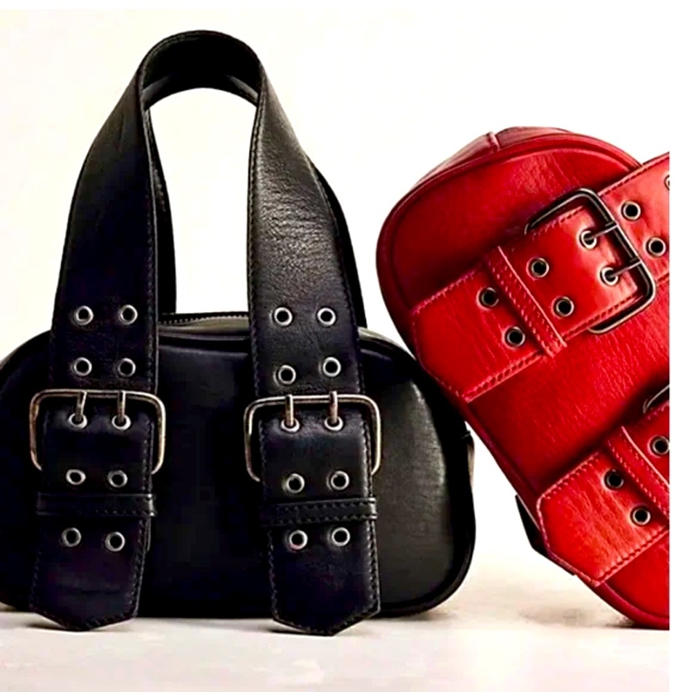 2 Free people Say yes bag Women's Handbag NWOT - 1 red bag-1 black bag